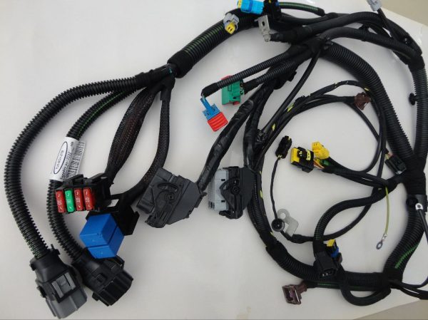ik9600058280 دسته سیم چراغ های جلو و فن سمند سال